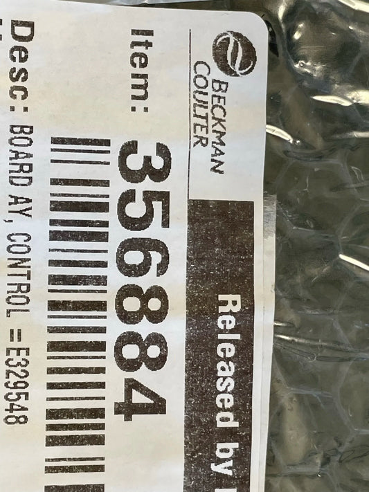 BOARD AY, CONTROL =E32954, PN. 356884 (NEW)