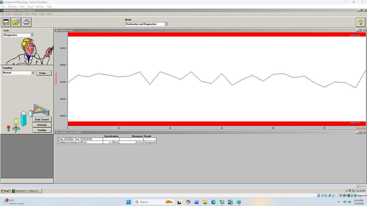 Windows 11 Pro 64-bit Computer for Agilent 8453 Spectrophotometer