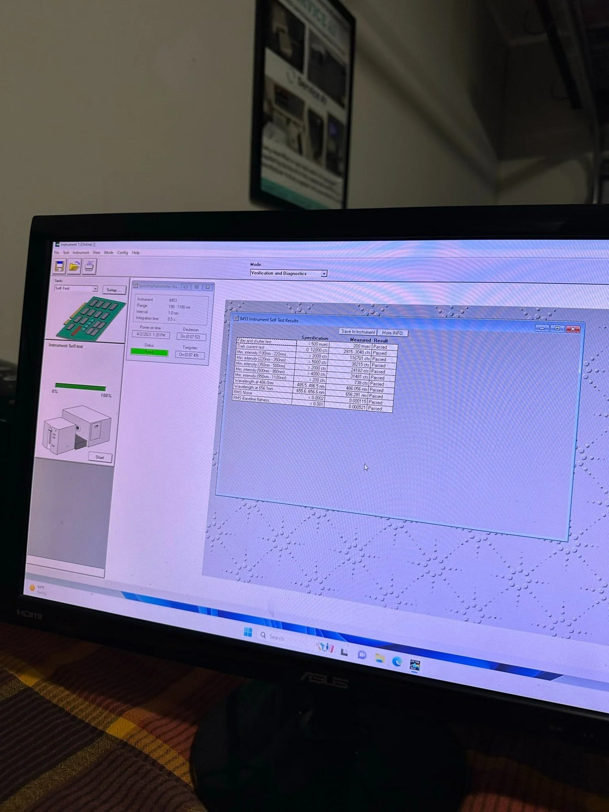 Windows 11 Pro 64-bit Computer for Agilent 8453 Spectrophotometer