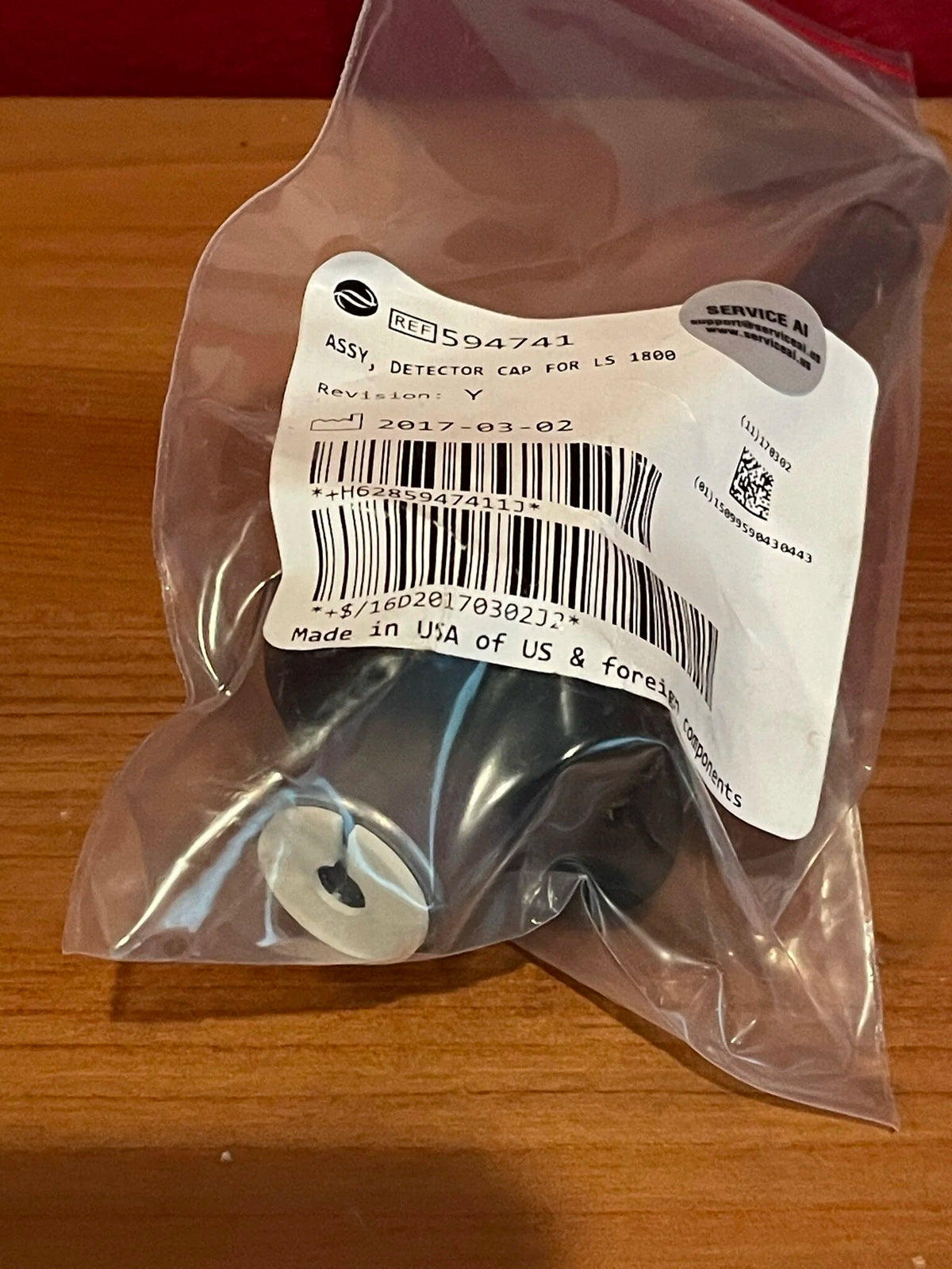 Beckman LS6500 Detector Cap Assy. PN. 594741 (NEW)