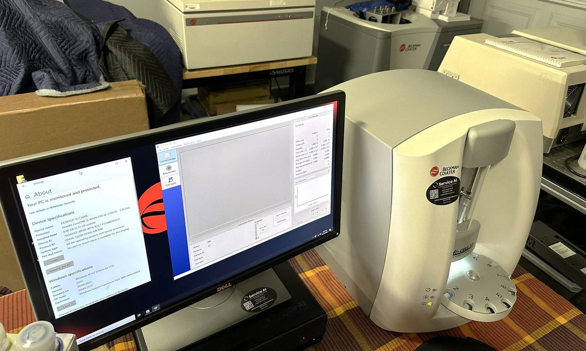 V I-CELL XR Cell Viability Analyzer on Windows 10