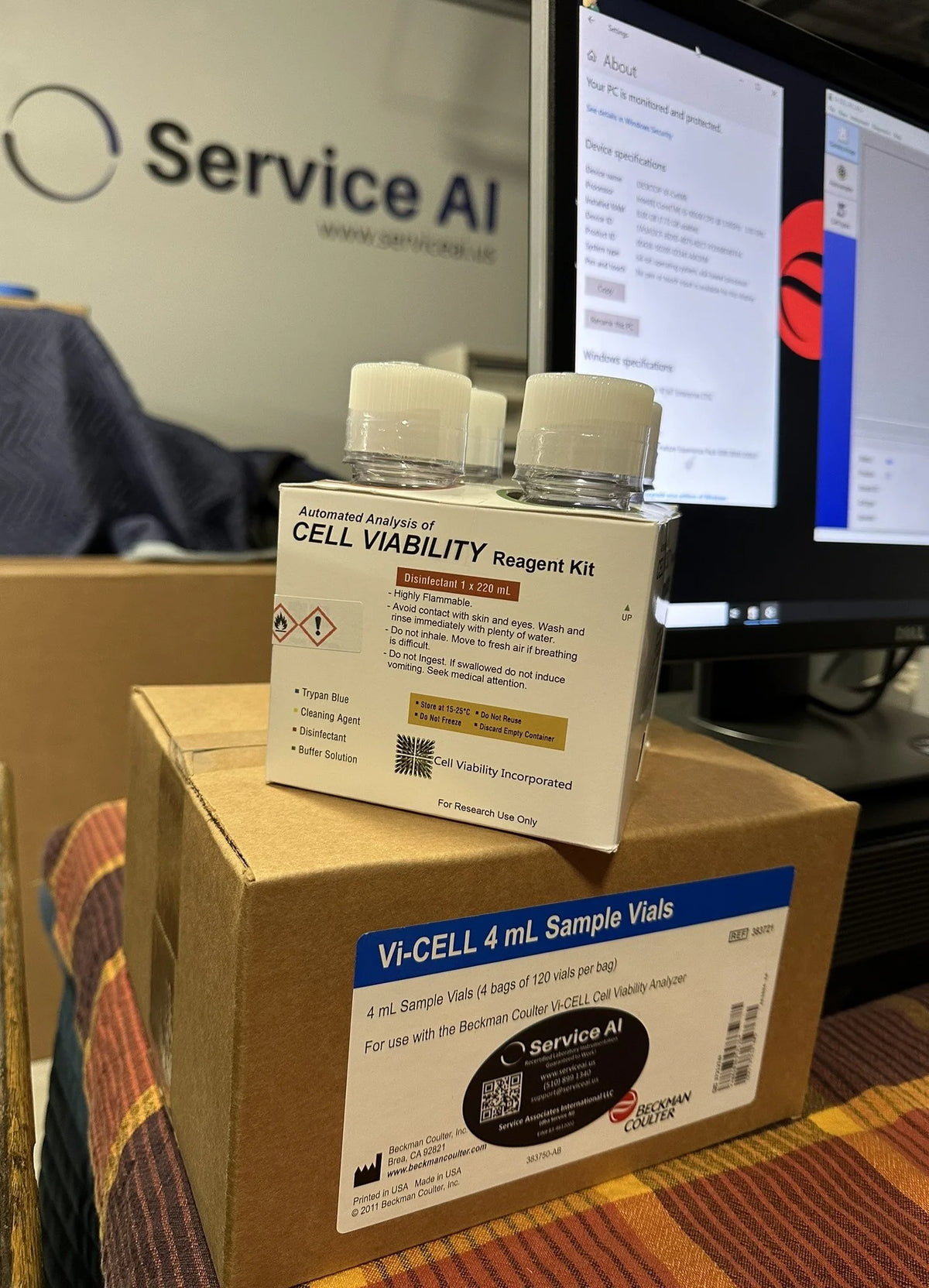 V I-CELL XR Cell Viability Analyzer on Windows 10