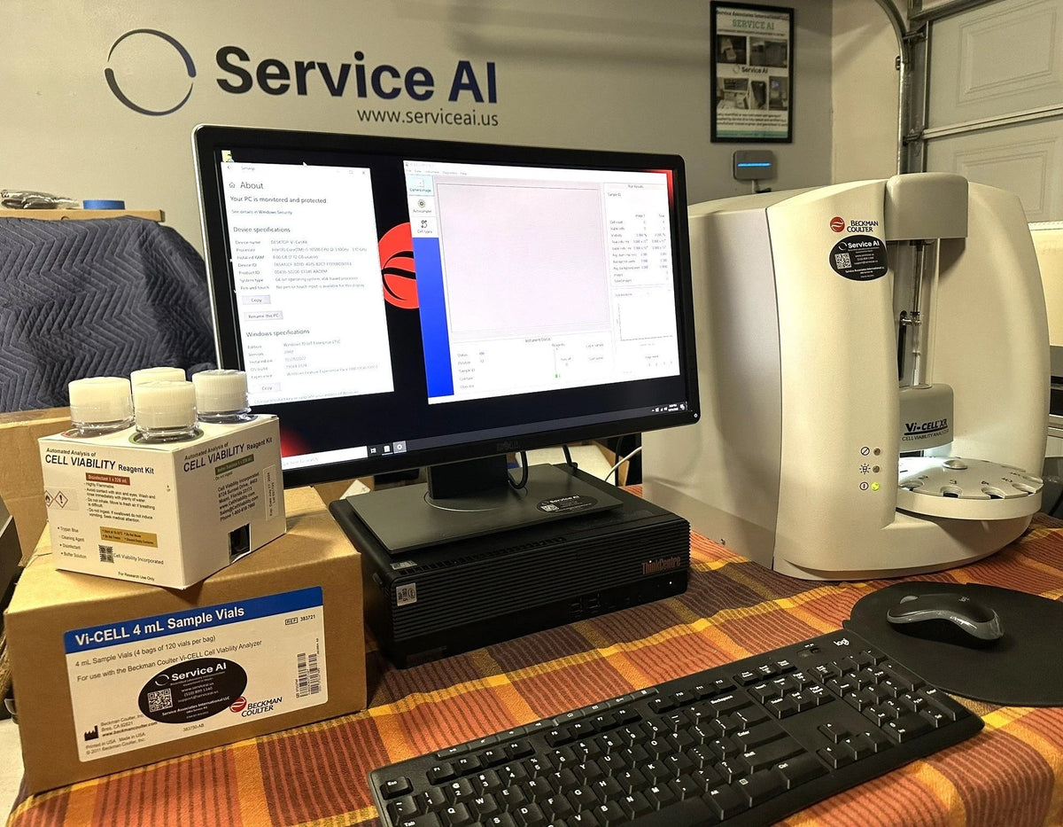 V I-CELL XR Cell Viability Analyzer on Windows 10