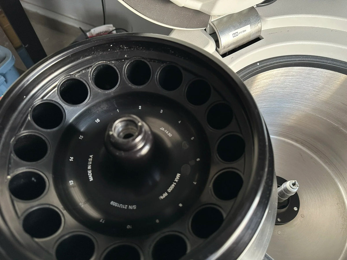 Beckman Coulter JA-14.50 rotor assembly, biosafe (with dual-locking lid) - INSPECTED