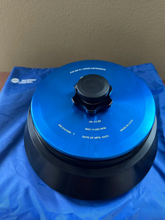 Beckman Coulter JA-14.50 rotor assembly, biosafe (with dual-locking lid) - INSPECTED