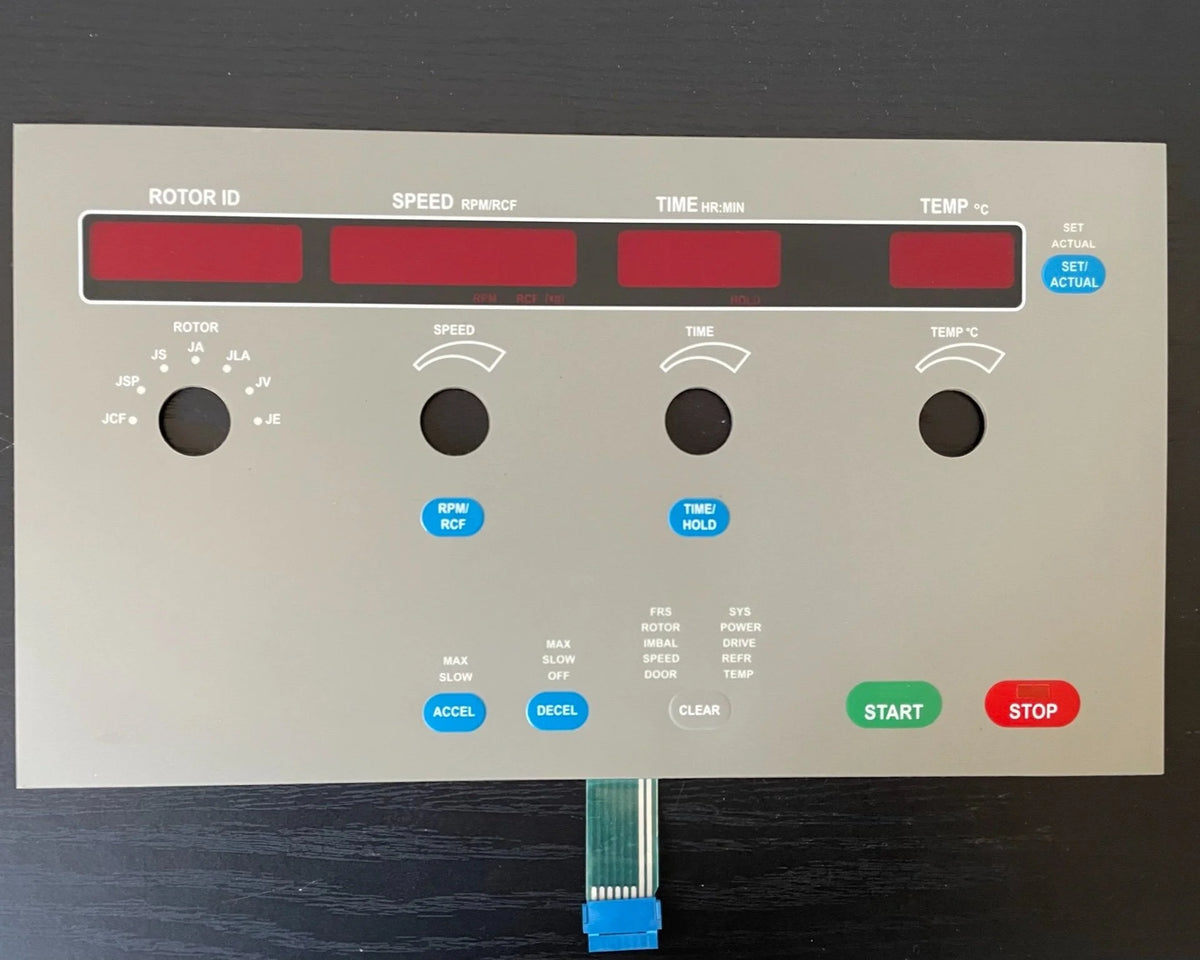Beckman Coulter Control (Touch) Panel Assy. for Avanti J20, J25 (NEW)