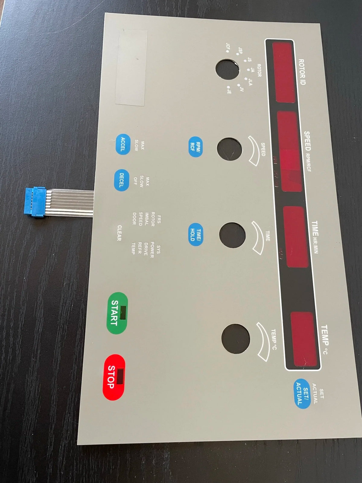 Beckman Coulter Control (Touch) Panel Assy. for Avanti J20, J25 (NEW)
